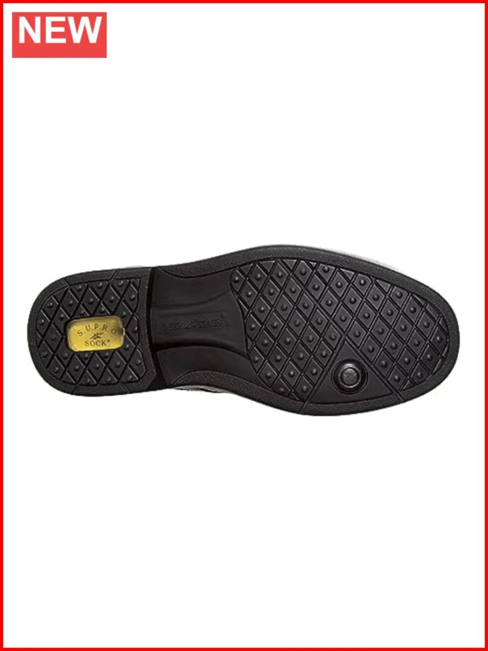 Plain-Toe Oxford with Padded Collar, Mesh Lining, Comfort Insole